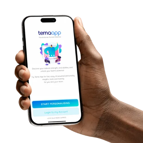 Tema app sign up