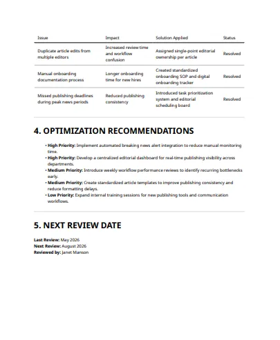 Optimization Report Page 2