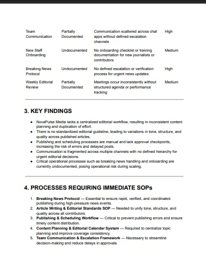 Audit Report Page 2