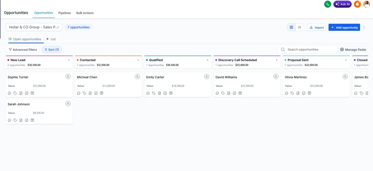 Pipeline Overview Screenshot