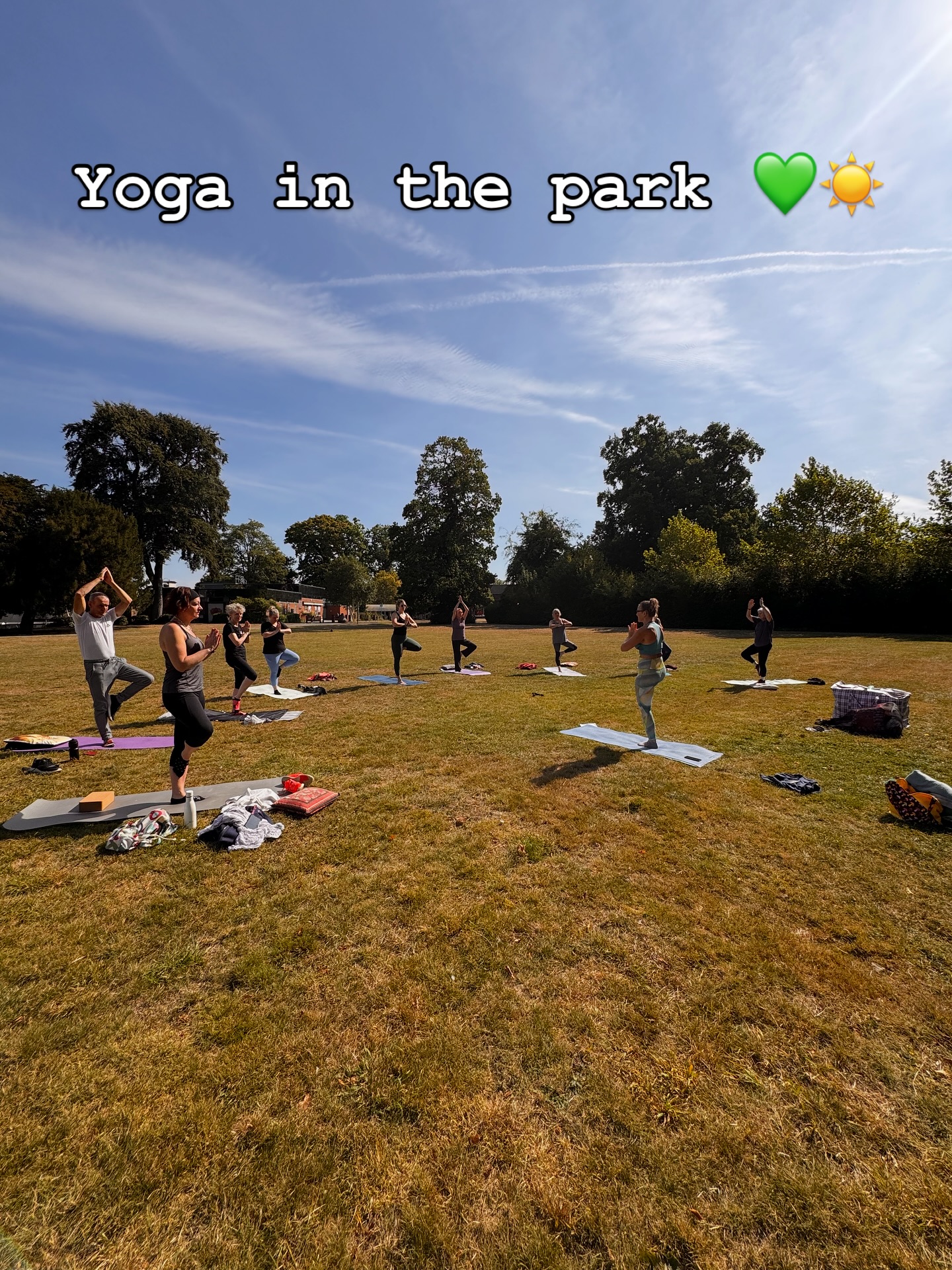 Benefits of nature & yoga together