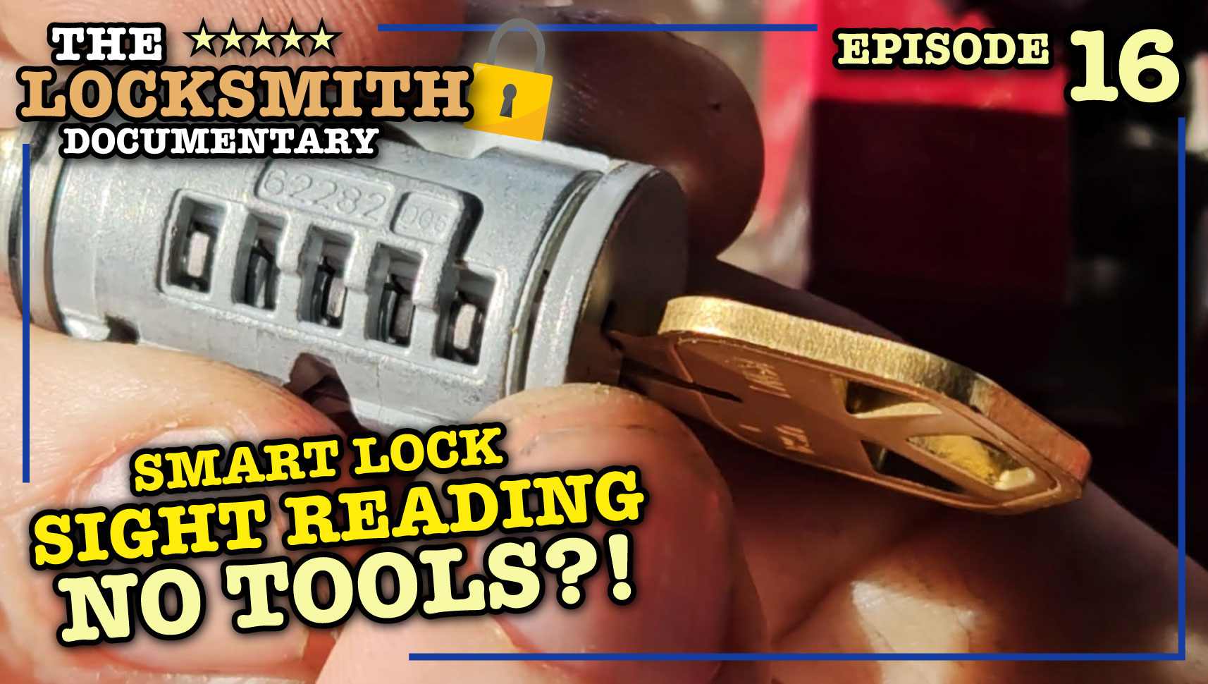 Locksmith Documentary Podcast EP 16 Kwikset SmartKey Lock Sight Reading No Tools