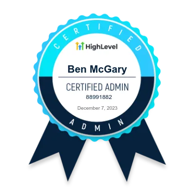 GHL Certified Admin   | Ben McGary at Your Next Leads