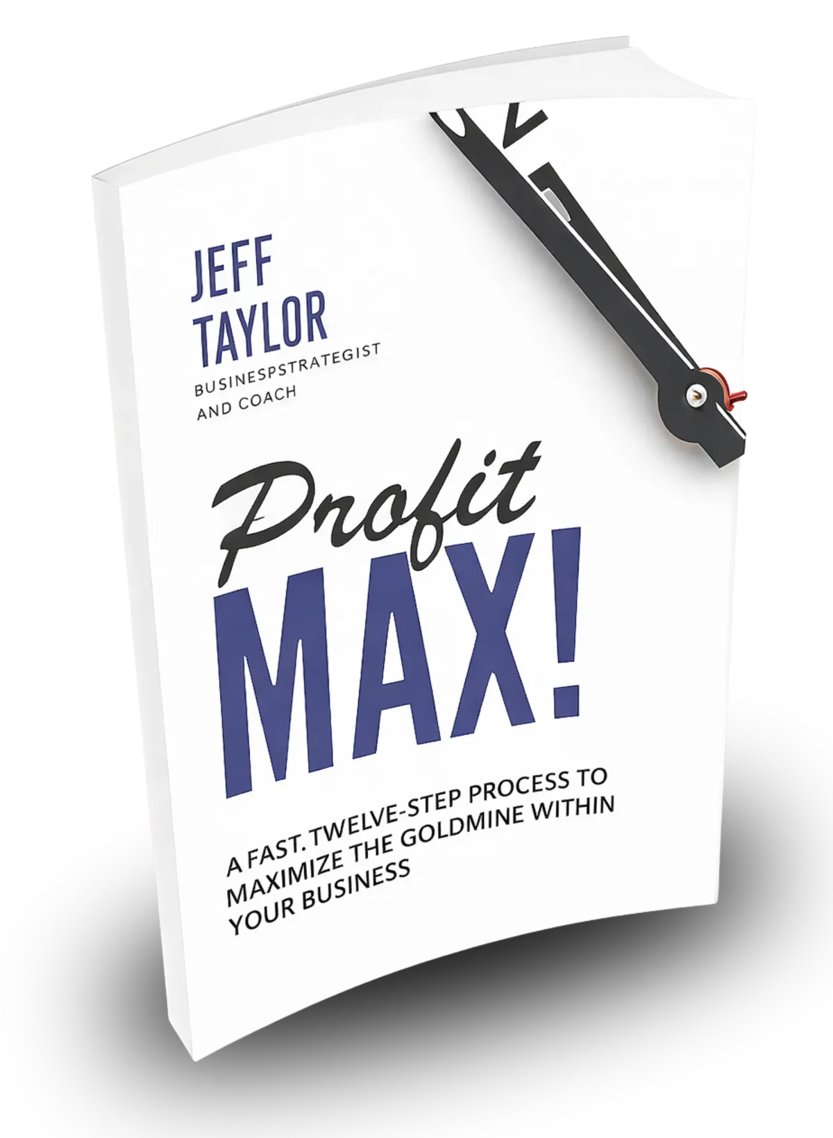 ProfitMAX Workbook eBook cover focused on improving business profitability and financial clarity