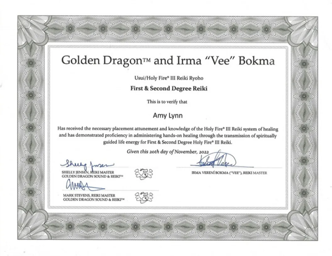 Certificates