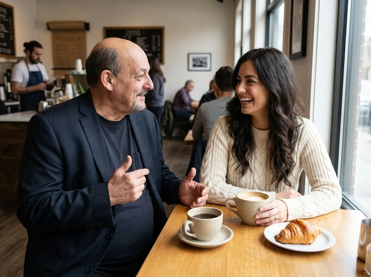 A thoughtful entrepreneur sits at a desk, looking at a blank notepad with a furrowed brow, surrounded by muted office decor. The image evokes a sense of frustration and creative block, highlighting the struggle of emotionless marketing in a relatable, real-world setting.