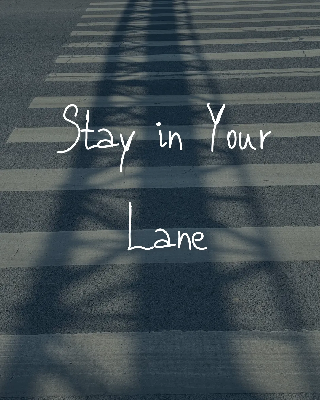 Stay in Your Lane