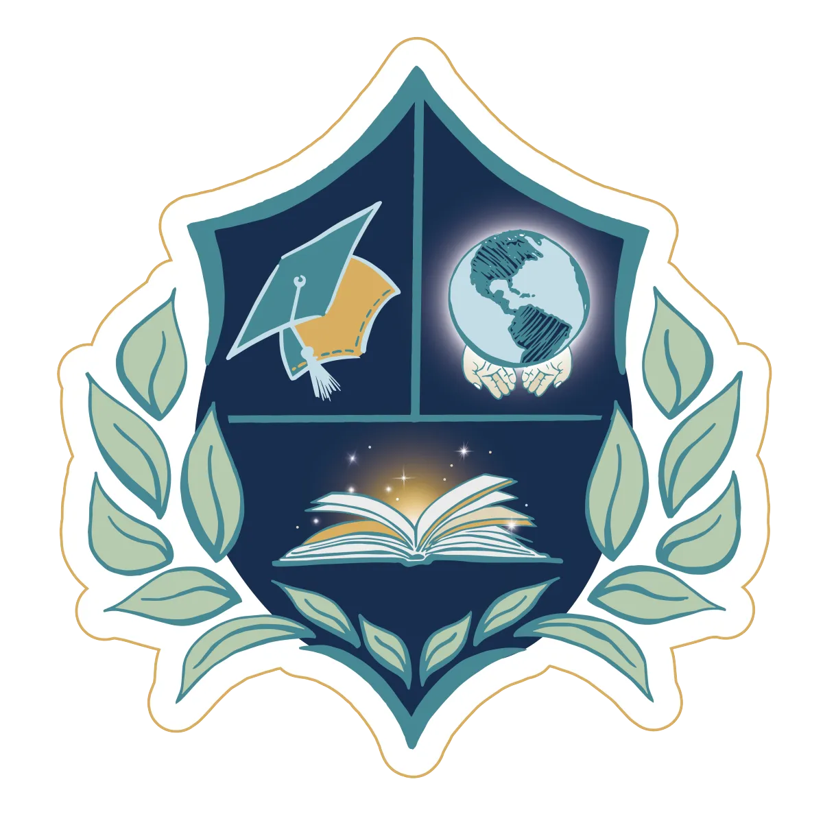 Curious Minds Academy logo for trusted childcare and early learning in Winter Garden, Florida