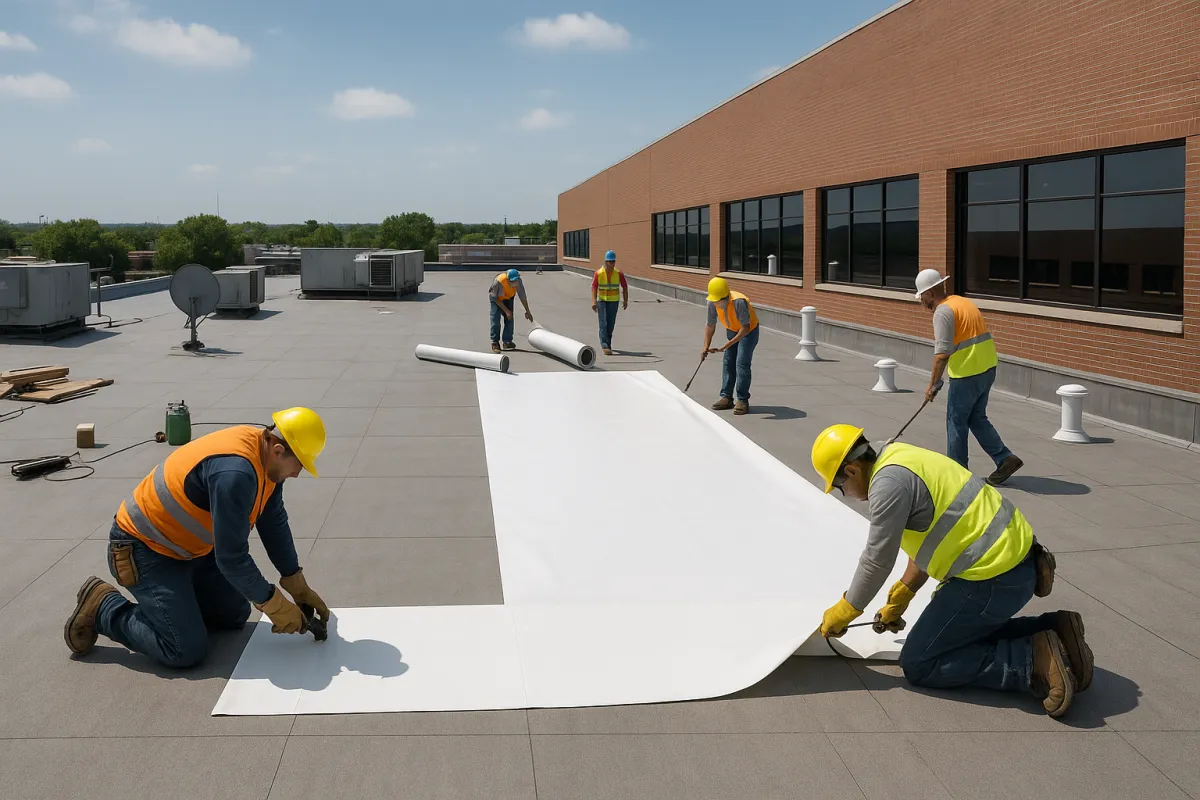 commercial roofing service image