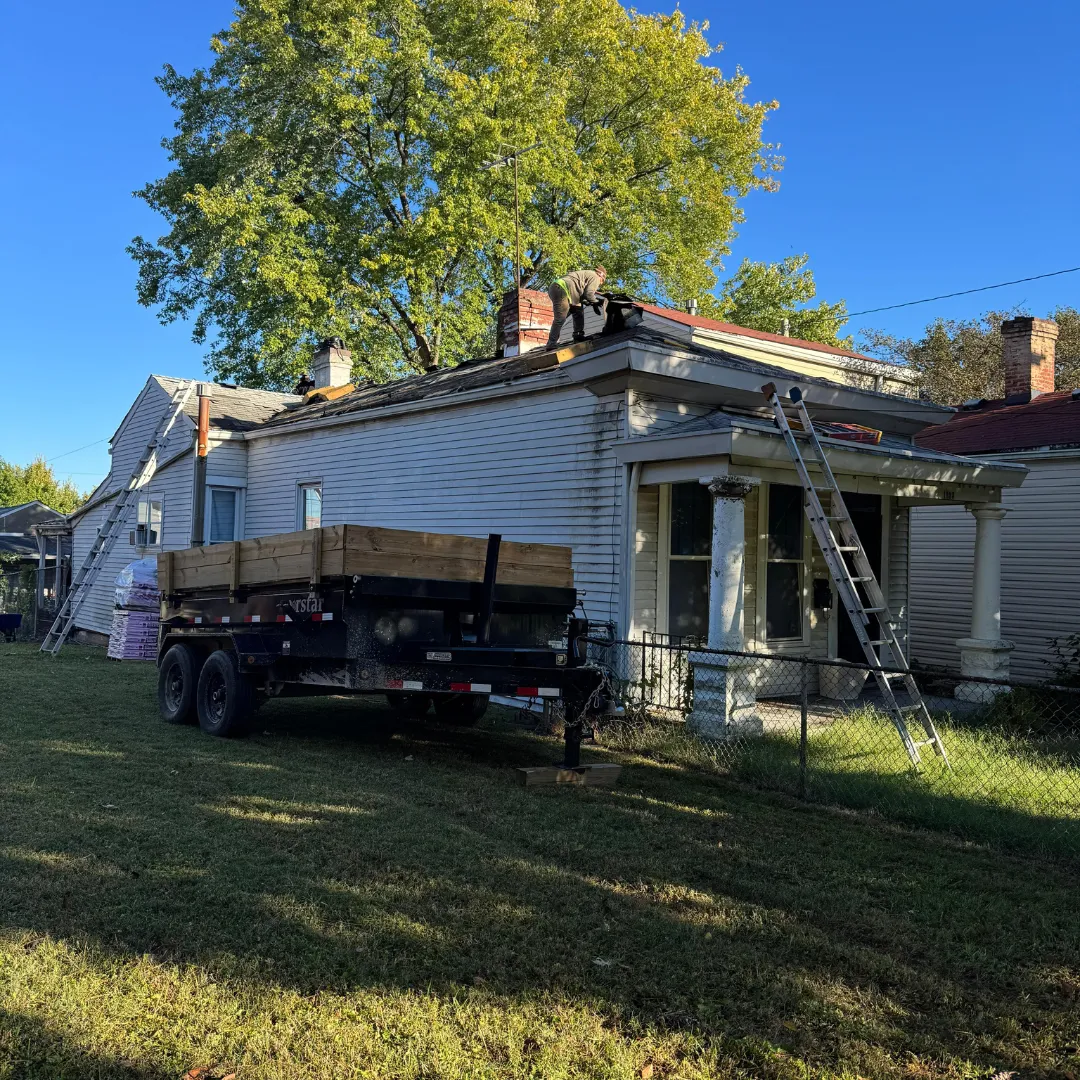 Roof installation in clarksille