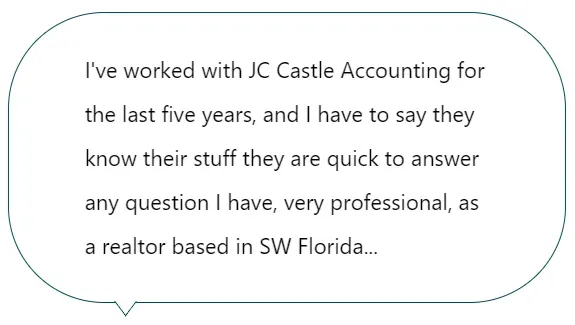 JC Castle Acounting 5 Stars Review
