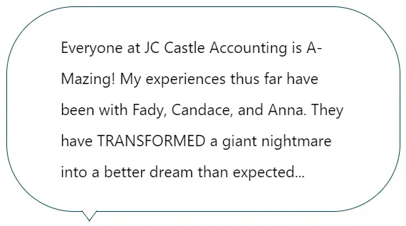 JC Castle Acounting 5 Stars Review