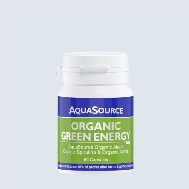 AquaSource Organic Green Energy - 60 капсули