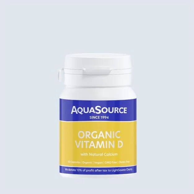 AquaSource Organic Vitamin D - 60 капсули