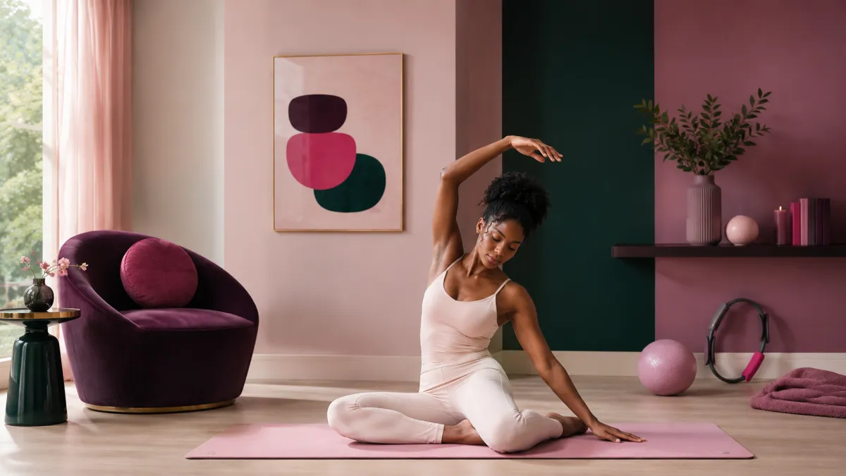 How to Build a Calming Home Pilates Space