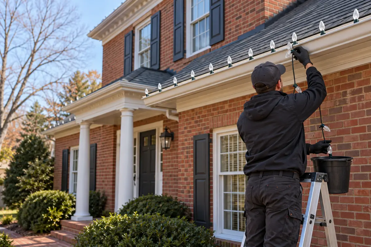 Christmas Light Removal and Storage