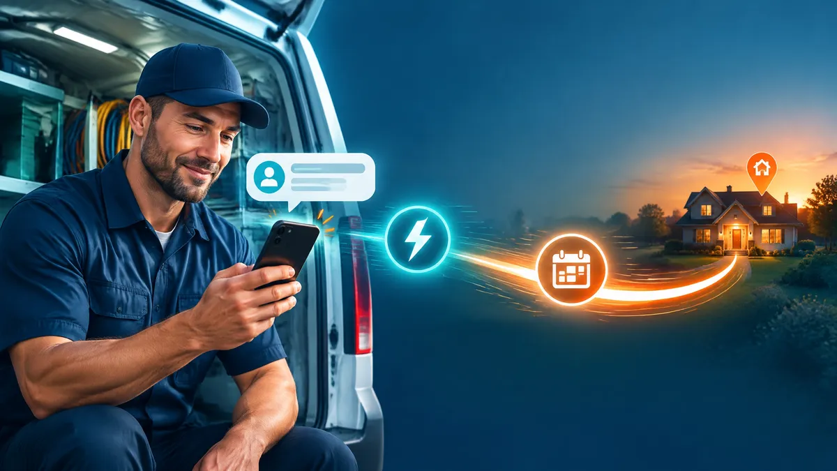 Automated lead response and follow-up for local service businesses