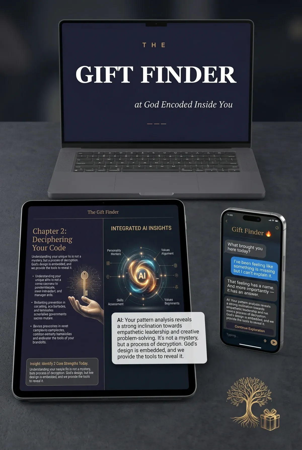 The Gift Finder PDF Guide 3D Mockup
