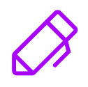 purple pen icon