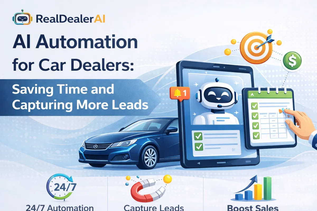 AI Automation for Car Dealers: Saving Time and Capturing More Leads