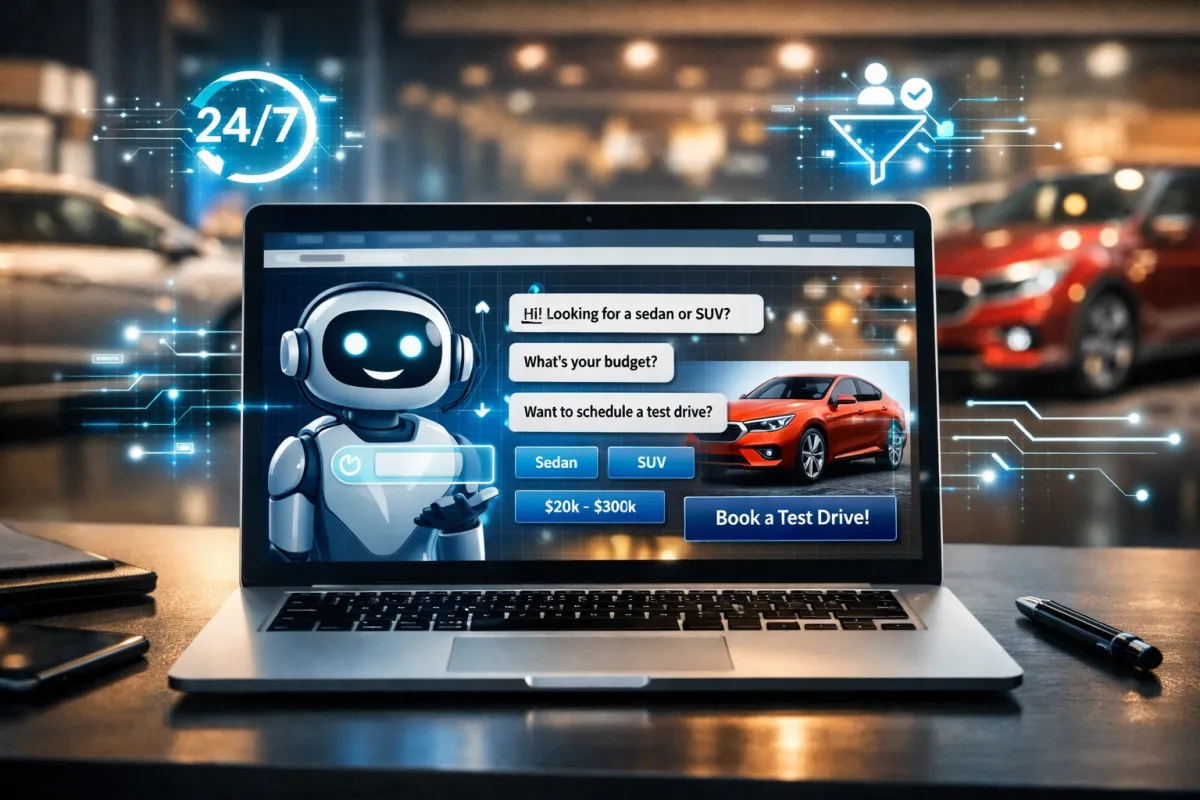 AI for Car Dealerships: Turn Website Visitors Into Buyers