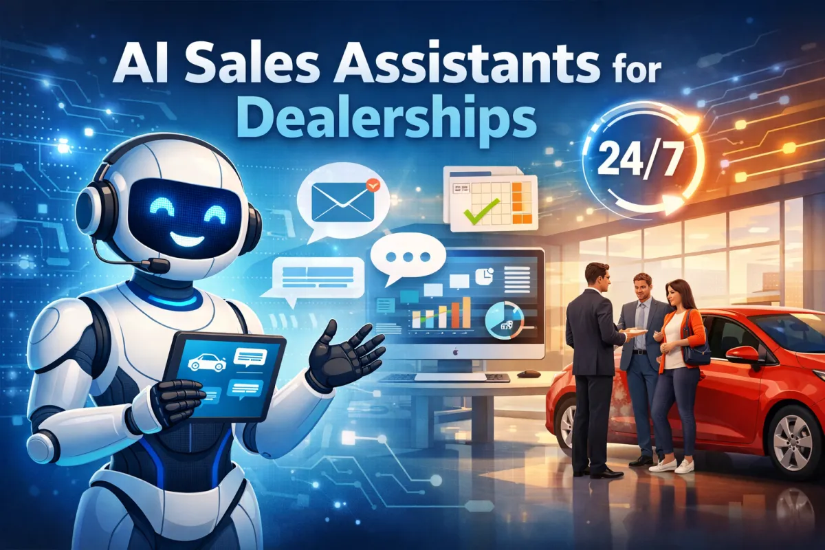 AI Sales Assistants for Dealerships boosting lead conversion and automating car sales