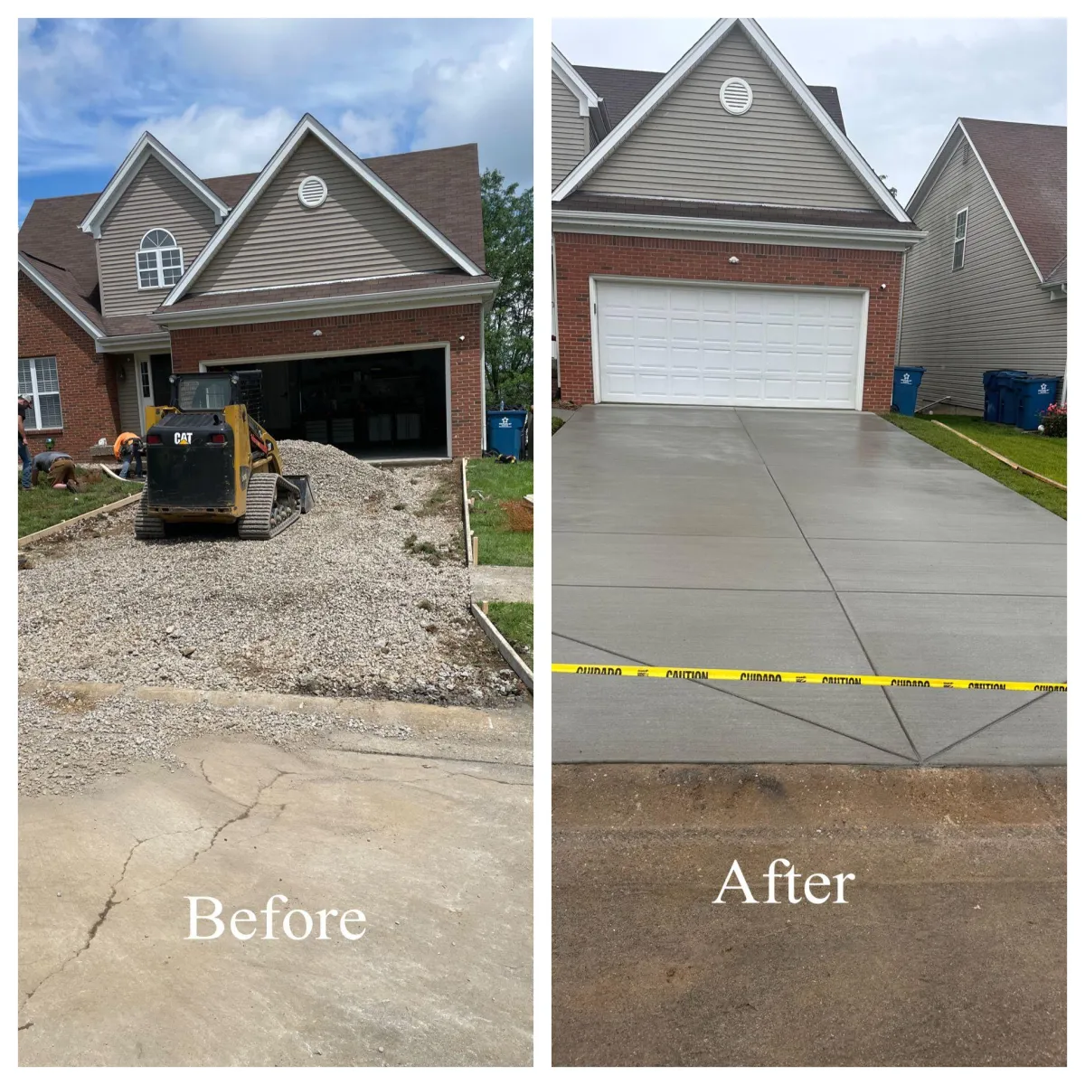 Concrete work in Clarksville, Indiana
