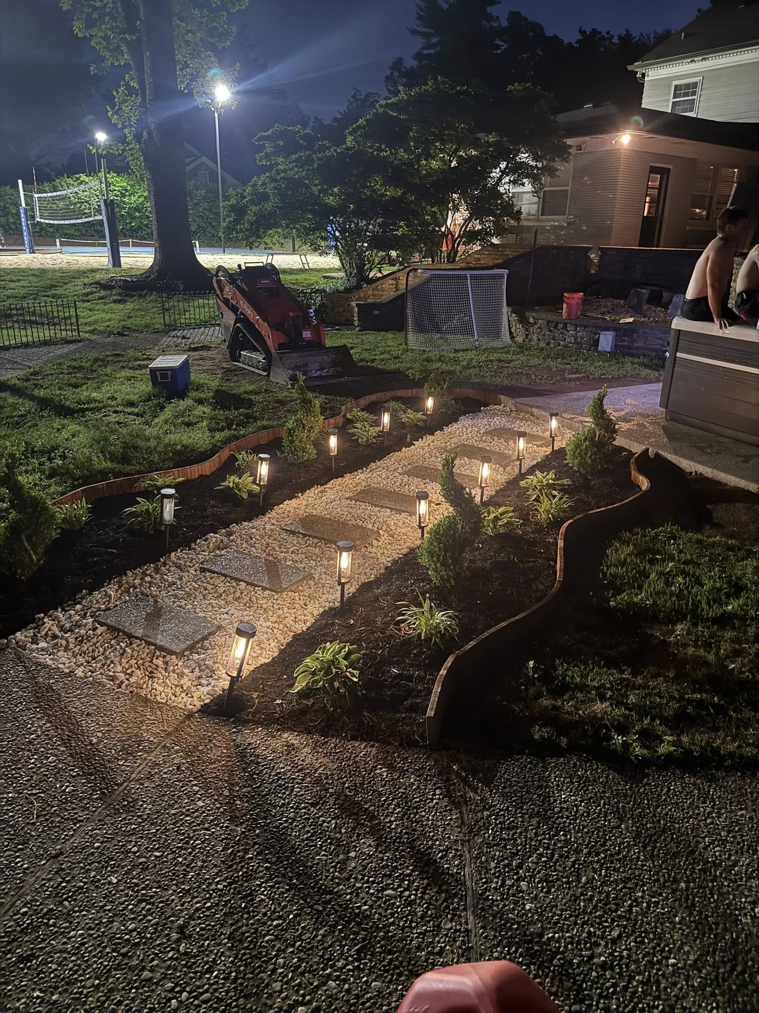 landscaping project in Prospect, Kentucky