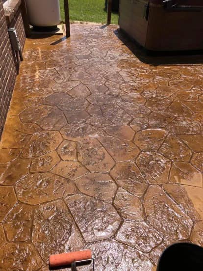 Hardscaping project in Louisville, Kentucky