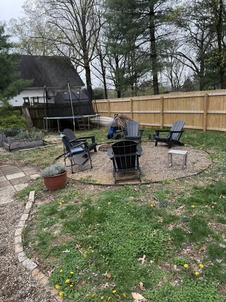 Professional landscaping design project in Louisville