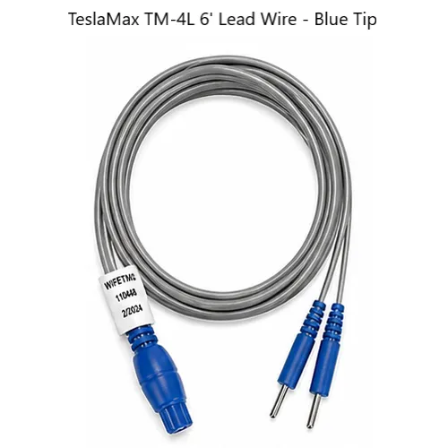 TeslaMax TM-4L 6' Lead Wire - Blue Tip