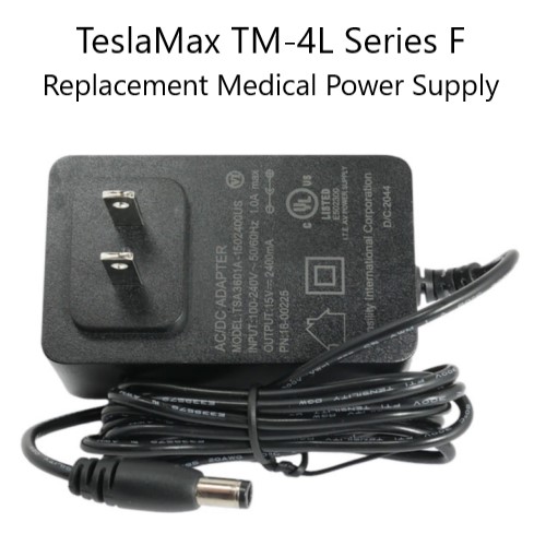 TeslaMax TM-4L Series F Replacement Medical Power Supply