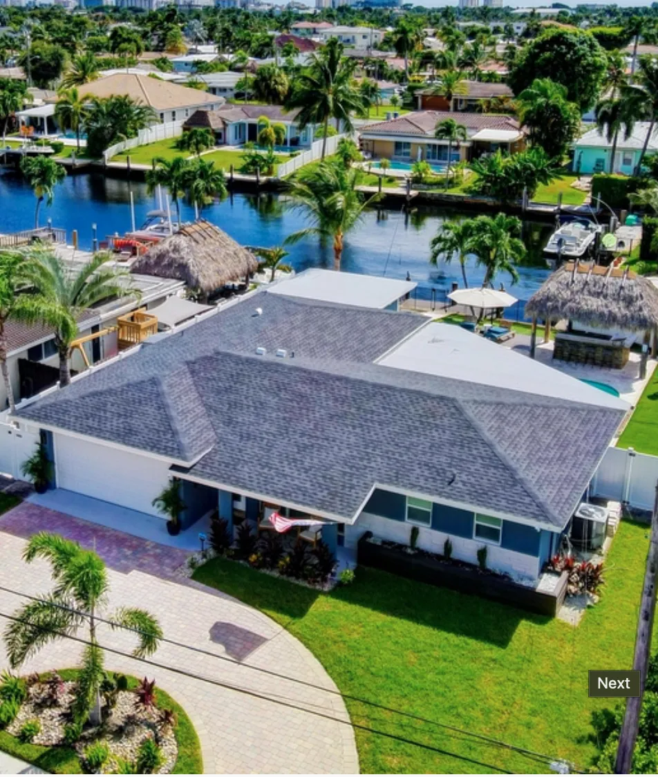 New Shingle Roof Cocoa Beach Florida