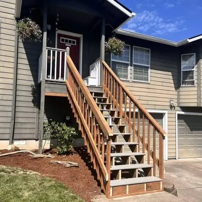 outdoor stair remodeling