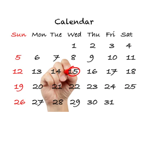 Team Caropreso HomeLaunch™ Calendar Choose Closing Date