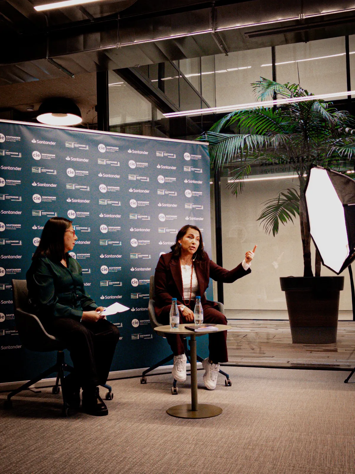 A wooden block spelling care on a table