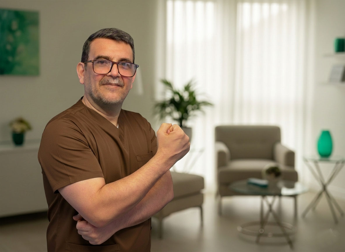 Foto del instructor de masoterapia Mario Martínez