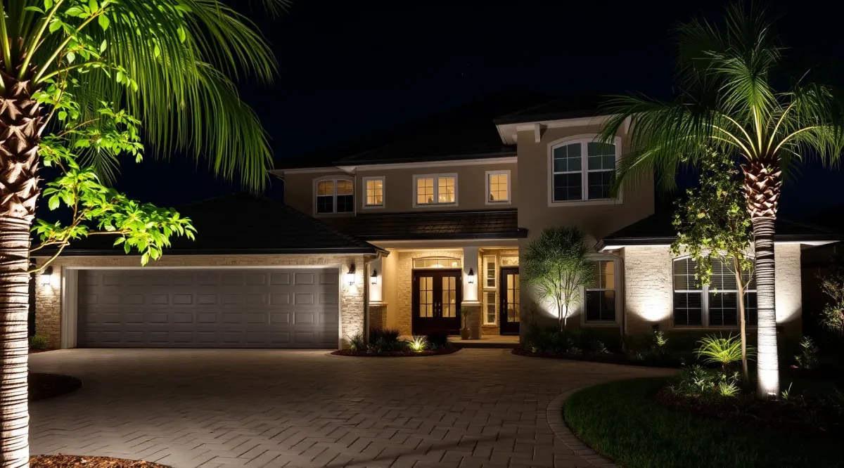 Outdoor Lighting Installation
