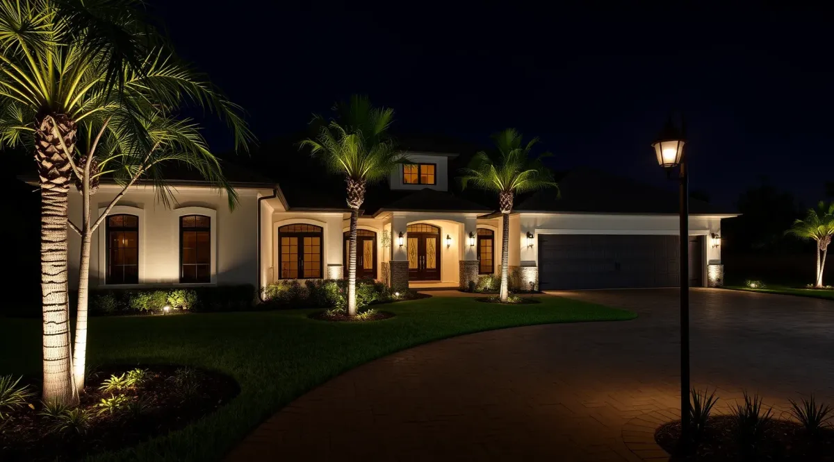 Outdoor Lighting Installation