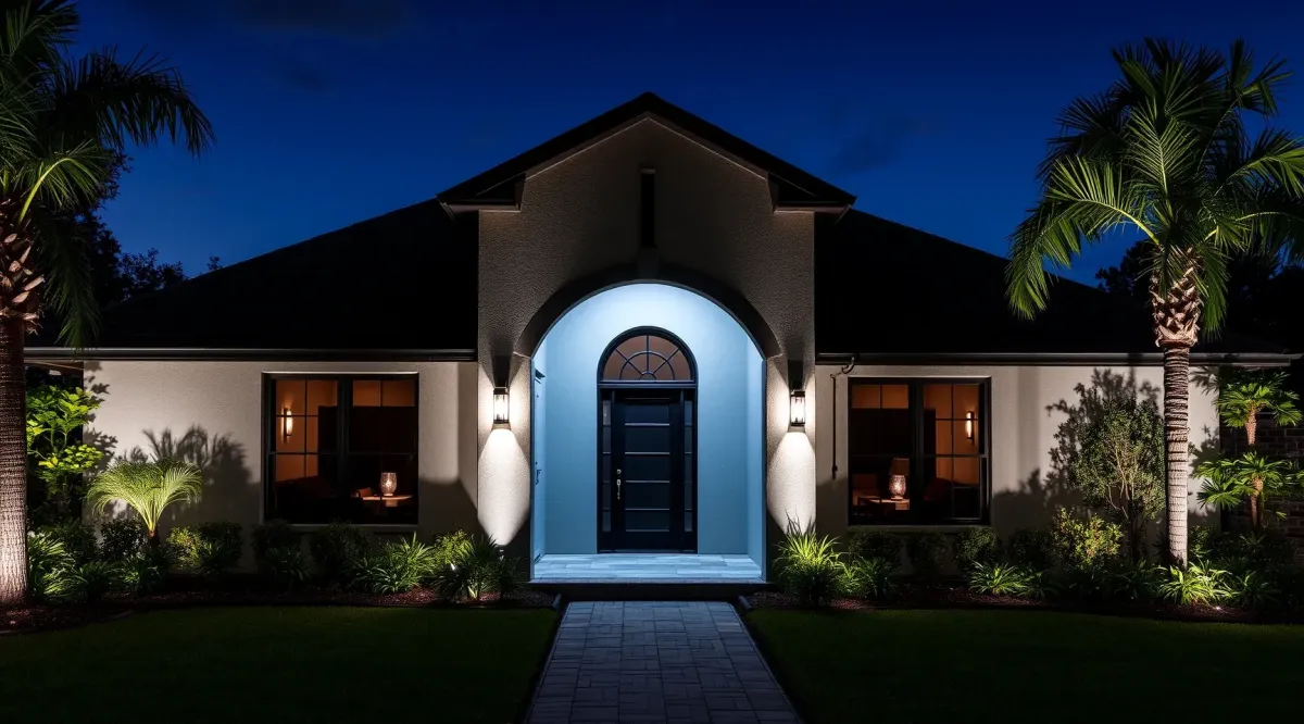 Outdoor Lighting Installation