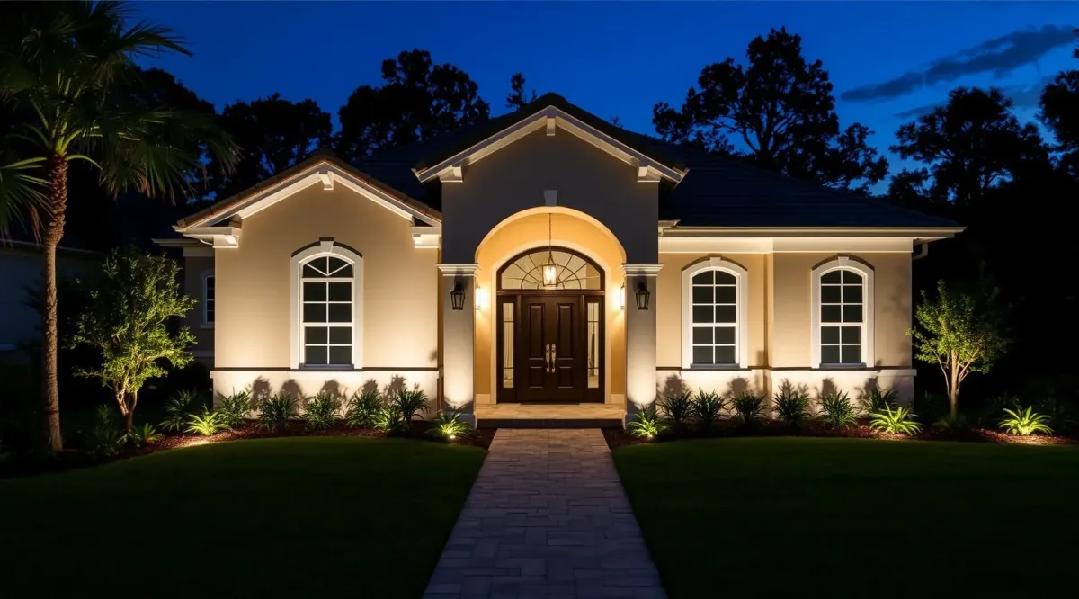 Outdoor Lighting Installation