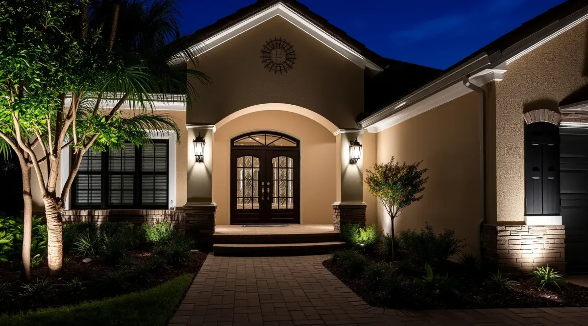 Outdoor Lighting Installation