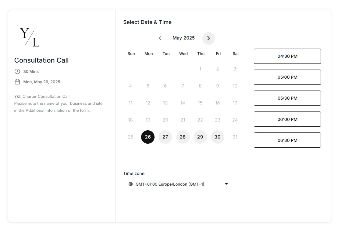 Commission-Free Booking System