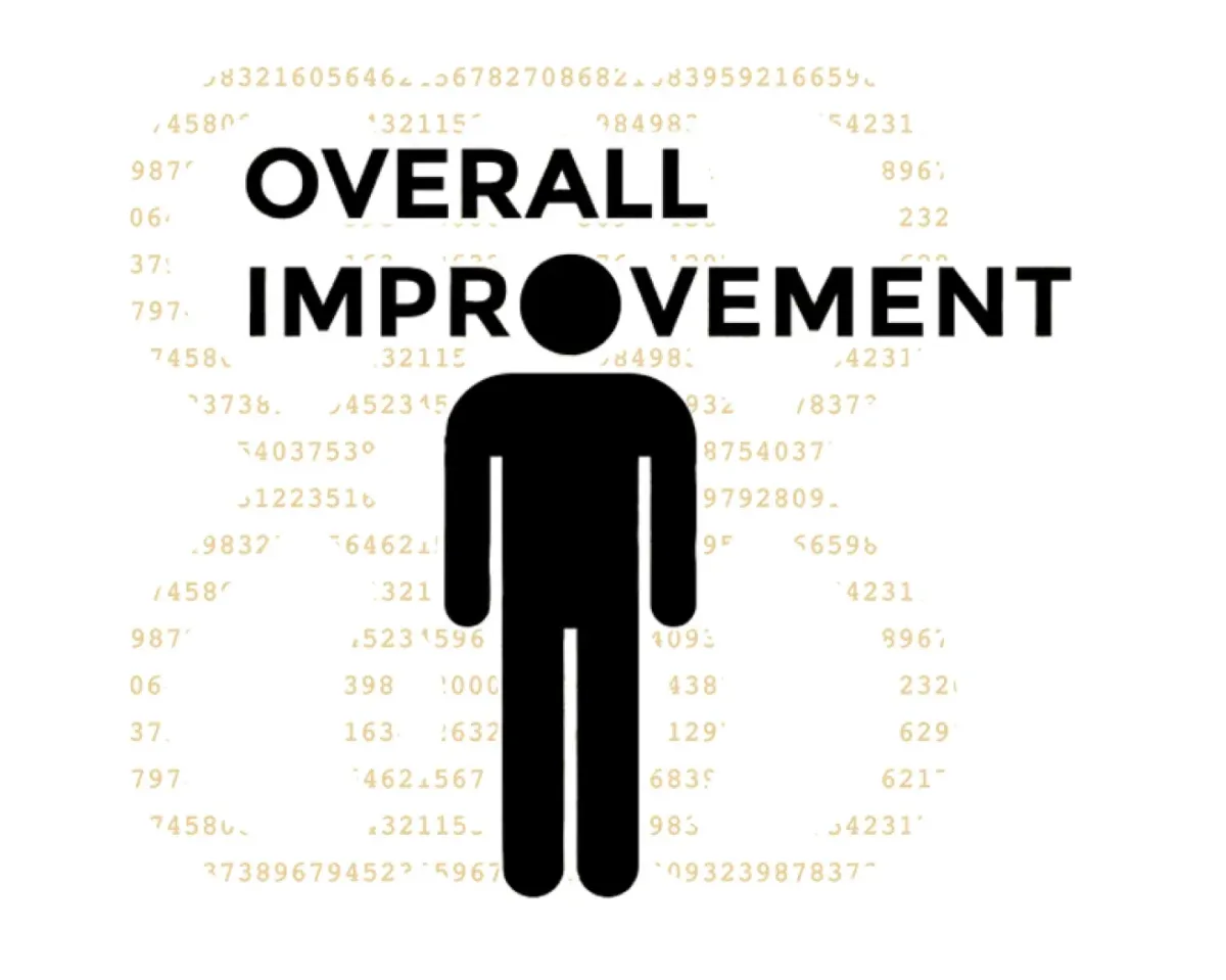 Overall improvement icon showing personal growth.