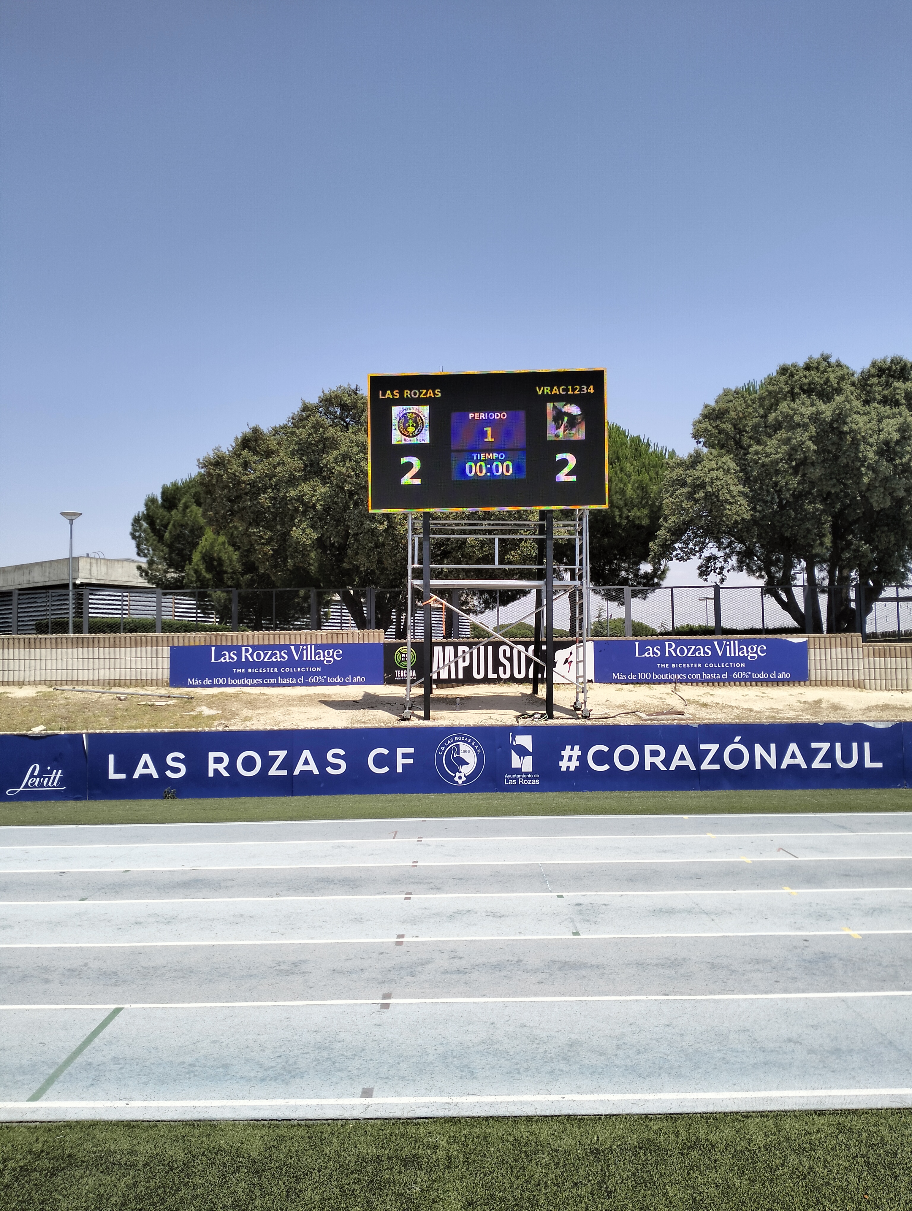 Pantalla LED deportiva