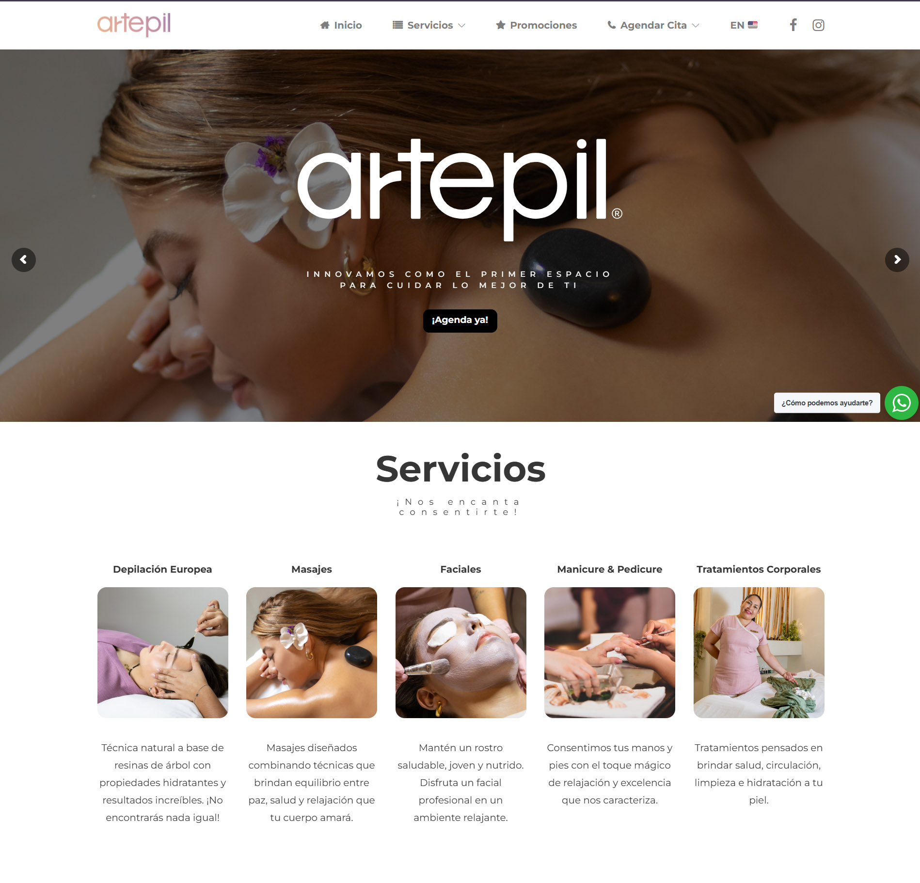 Preview de diseño web para MARCA 5