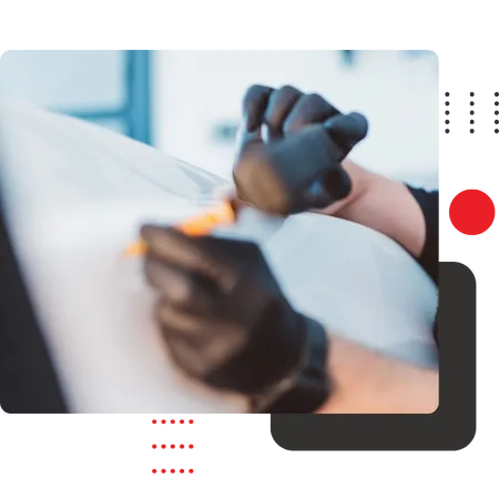 A+ Dent Medic Repair Technicians repairing car dents