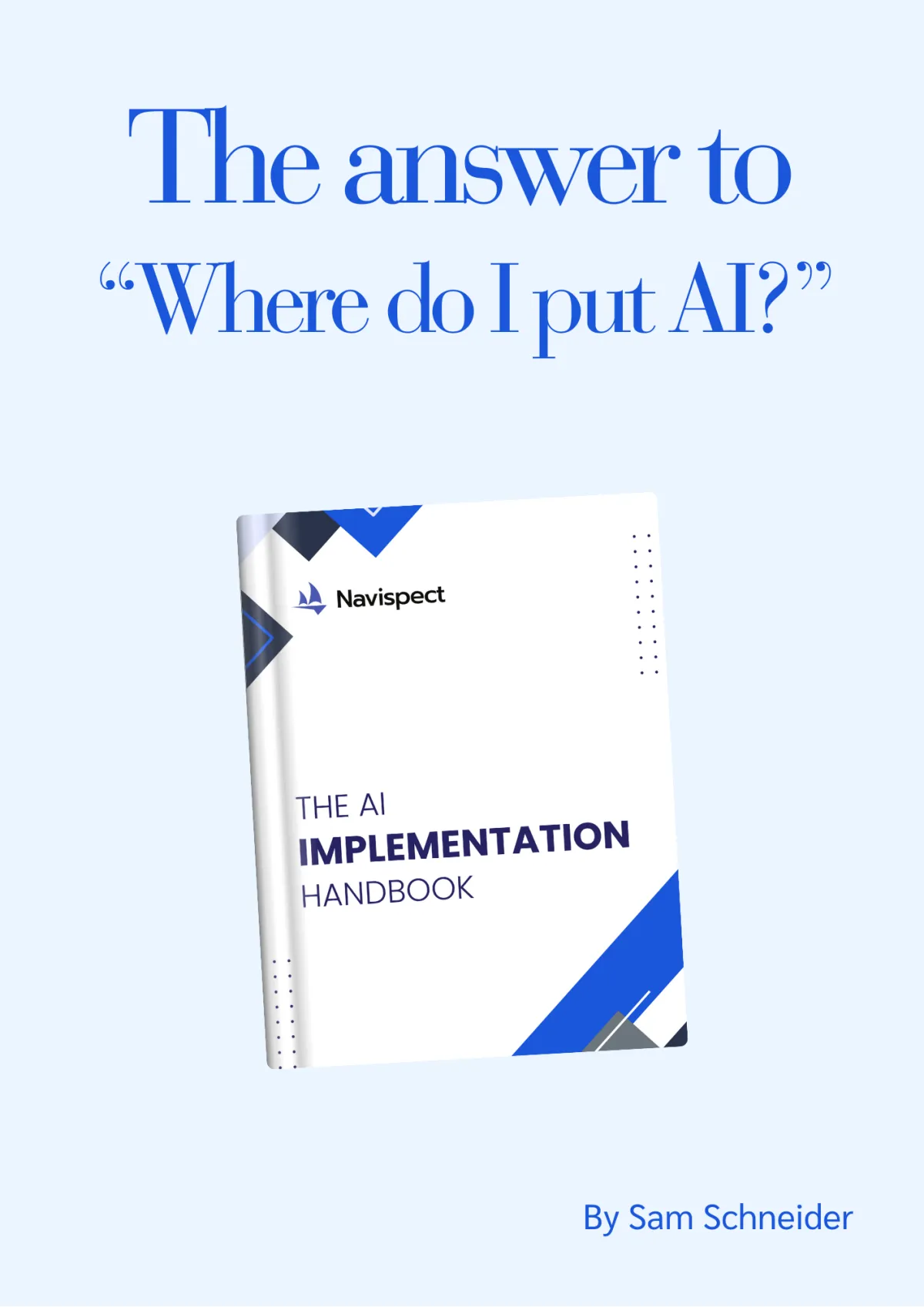 The answer to "Where do I put AI?"