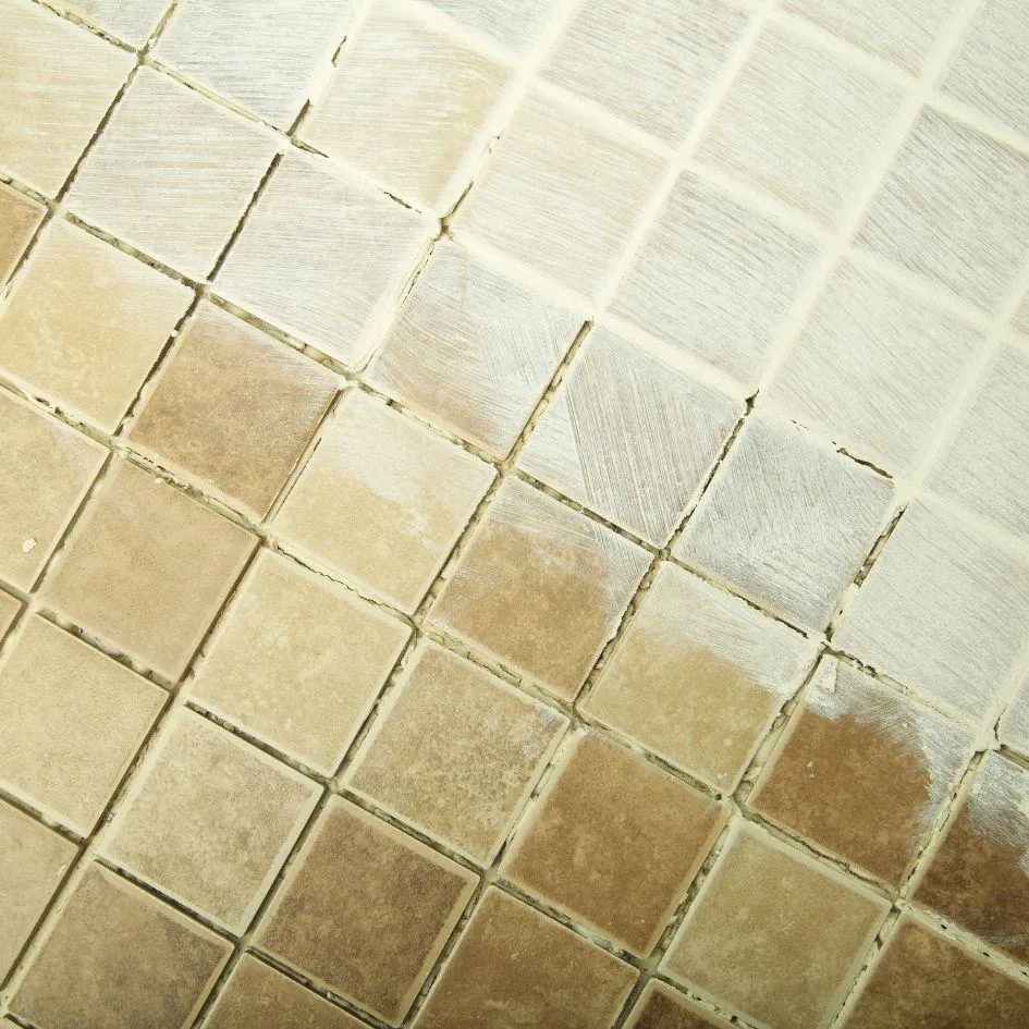 regrouting  by Pikeville Handyman Services 