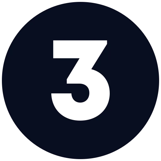 Icon of number 3